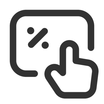 Offer icon - Representing best value for digital planners, trusted by thousands