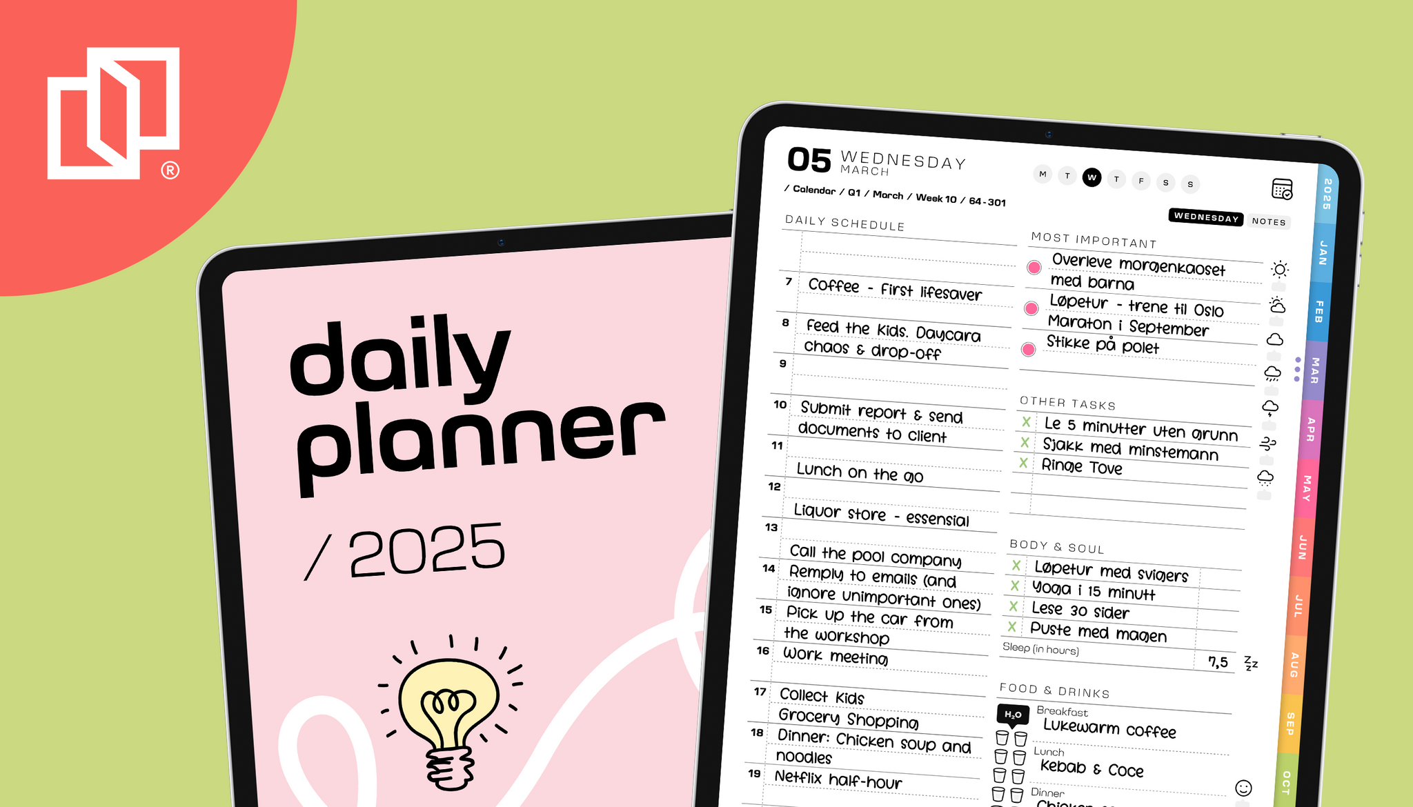 Big News: Premium Digital Planners for Goodnotes & Notability – Your Perfect Planning Companion