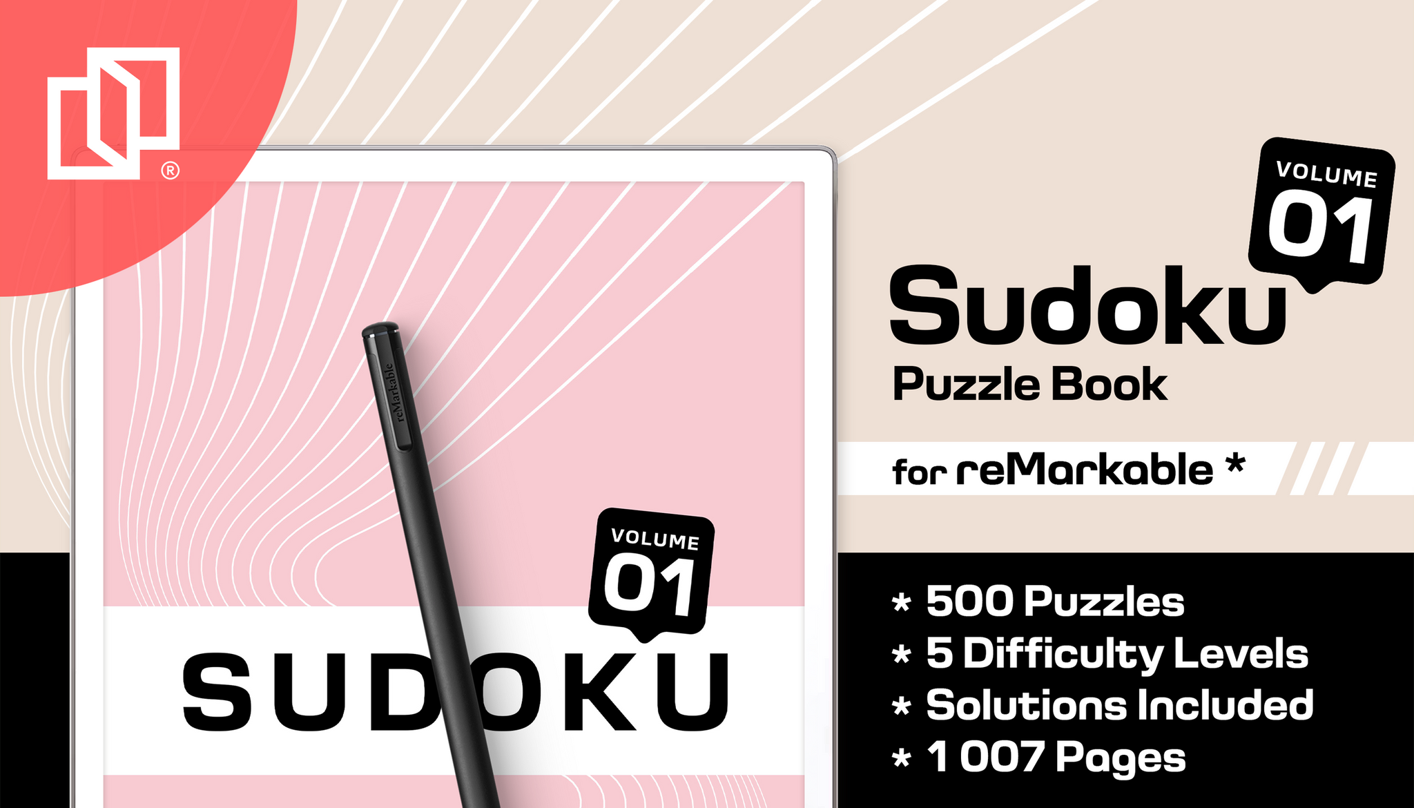 NEW RELEASE: Sudoku Puzzle Series – 500 Brain-Boosting Challenges!